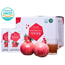 (고흥석류) 석류꽃향 석류즙, 80mlX60포, 1상자