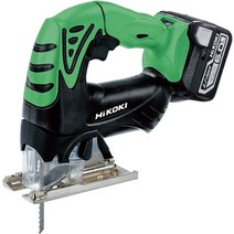 일본 히코키 14.4V 무선 충전식 직소기, 6.0Ah배터리+고속충전기+케이스개