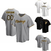 피츠버그 야구유니폼 전사제작 반팔티셔츠 E597