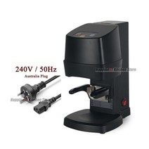 사이폰커피 프렌치프레스 원두분쇄기 전기 58MM 커피 탬퍼 머신 자동 플랫 프레스 그라인더 콩 파우더 무게 조절 에스프레소 더치커피, AU Plug