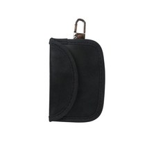 미니 자동차 키 케이스 신호 차단 패러데이 키아브 델 Portachiavi 개인 정보 보호 RFID 방수 1 개, [01] Black
