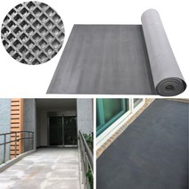 청소편한 바닥 미끄럼방지 회색 롤매트 바닥재 신발털이 우천매트 pvc, 그레이