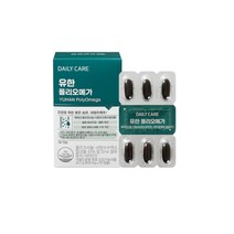 유한양행 폴리오메가 850mg 30캡슐 폴리코사놀 rtg오메가3, 상세페이지 참조, 상세페이지 참조