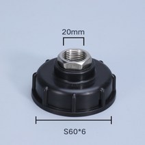 1000l ibc 토트 배수 어댑터 304 스테인레스 스틸 주둥이 피팅 교체 홈 정원 관개 스위치 도구, 1