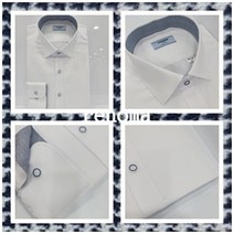 [레노마셔츠(아울렛)] [레노마셔츠]FW /트윌 솔리드/옴므 슬림핏/긴 소매 정장 와이셔