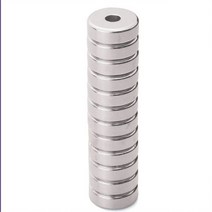 강력한 자석 라운드 둥근 원형 D18 * 5 카운터 보어 5MM NdFeB 강한 18X5 구멍, 30pcs