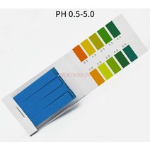 정밀 시험지 0.5-5.0ph 타액 소변 양수 식수 산성 시험지 화학 실험 소모품