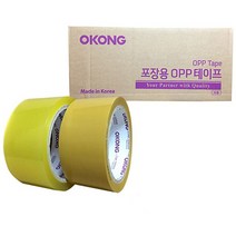 모비딕파워 [모비딕파워] 문구포장테이프 보양제 작업용박스테이프 사무용테이프 문구테이프, 아★ 오공 투명 황색 아크릴박스테이프 48x40 48x, 아★ 투명/48x40(50개)