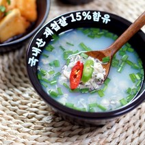 푸짐한집 비교불가 재첩살15%함유 국내산 하동 섬진강 재첩국 500g, 5팩