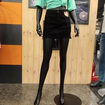 잠뱅이 잠뱅이 2022여름 여자 스판 블랙진 청치마 반바지ddk73