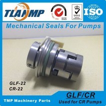 GLF-22 JMK-22 메카니컬 씰 CR32/CR45/CR64/CR90 멀티 스테이지 펌프 | 샤프트 22mm 카트리지 (HQQV/HQQE/HUUV/CR/CRI/CRN22), HQQV (SiC-SiC-VIT)