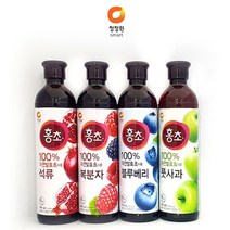 청정원 자연발효 홍초900ml 석류 블루베리 식초음료, 1, 블루베리900m, 본상품선택