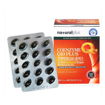 네츄럴플러스 코엔자임q10플러스 고혈압 혈압에좋은영양제 임신준비 혈압낮추는 코큐텐 COq10, 8개월분