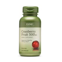 GNC 크랜베리 프루트 500mg 캡슐, 100개입, 1개