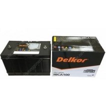 델코 산업용 배터리 HI-CA 100(12V 100Ah) UPS 정류기반 수배전반 비상발전기 시동 무보수 밀폐형 축전지, HI-CA (100Ah), 폐배터리반납안함