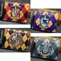 [해외] 해리포터 호그와트 기숙사 프린팅 단지갑