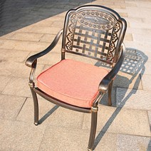 알루미늄 의자 카페 야외용 오래쓰는 팔걸이체어, B Type