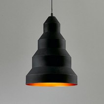 LED 식탁등 소라 1등 블랙 펜던트 카페 매장조명, 단품