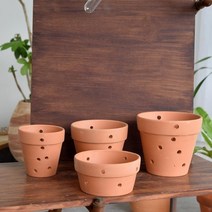 난초 행잉토분 타공화분 11x12cm 표준형 식물덕후