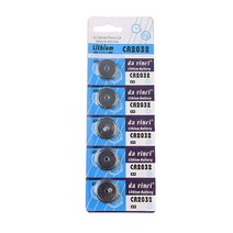 5알 CR2032 배터리 건전지 3V 리튬 수은 전지 시계 1팩 코인형 리모콘 리모컨 계산기 자동차키 연장 스마트키 약 리툼 재사용 베터리홀더 충전 장난감 도구 교체 수명 버튼형