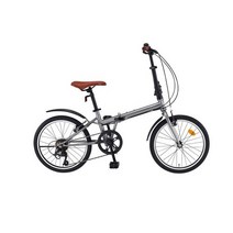 삼천리자전거 20 로그인 7단 접이식 자전거 140cm + 조립 쿠폰 세트, 다크 실버, 147cm