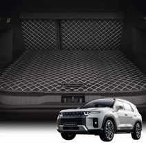 토레스 T5 T7 퀼팅 트렁크매트 등받이매트 차박 QU, 트렁크매트+등받이세트x블랙화이트, T5 상단트렁크 일체형