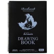 알파문구 아트메이트 스케치북 257x357mm 8절 200g PP 584933, 상세페이지 참조