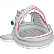 재밌는 상어입 가정용 볼풀 수영장 소형 에어바운스, 01.상어입 에어바운스