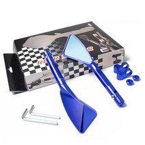 오토바이 미러 범용 125 200 390 혼다 호넷 X-ADV Integra, 04 파란