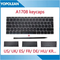 숫자왼쪽키보드 왼손잡이 마우스 키보드 숫자패드 새로운 키 키 캡 키 캡 Macbook Pro Retina 13 A1708 미국 영국 프랑스어 스페인 키보드 2016 년 말 2017, [3] Spain