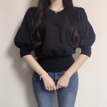 [자체제작]헤이지 퍼프 티셔츠