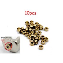 10pcs 미니 4wd 업그레이드 모터 부품 모터 케이스 황동 슬리브 tamiya 미니 4wd 자동차 모델 용 고정밀 베어링 슬리브 용품 14세 이상 미니카, 없음