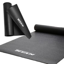 오너클랜 TITAN 운동기구용 매트 바닥보호 흠집방지 실내자전거, TITAN 운동기구 전용 매트