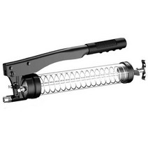 구리스 주입기 건 펌프 투명 통 연장선 호스 흡착판, 고급형(투명통 / 흡착판 증정)