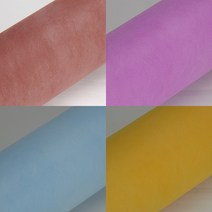 부직포롤 포장지 단색 대형, 연핑크