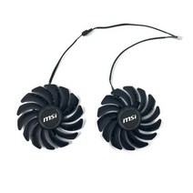 PLD09210S12HH 4 핀 RTX 2060 2070 GPU 팬 87MM 마이크로 스타 지포스 RTX 2060 2070 2080 슈퍼 벤투스 XS OC 그래픽 카드 팬용 4, Fan 1lot 2pcs