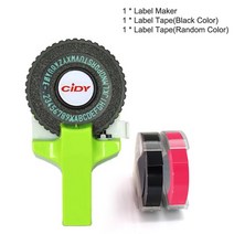 도트프린터 인쇄기 영수증 사무용 송장 다용도 라벨 CIDY 미니 휴대용 프린터 DIY Handhold 타자기 라벨 메, 03 green_01 기타 (ae˚) frequ
