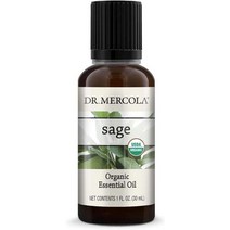 잠잘오는향 숙면 아로마 에센셜오일 Dr Mercola 제라늄 에센셜 오일1온즈 넌GMO USDA, 세이지