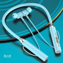 이어폰 초소형이어폰 골전도이어폰 무선 블루투스, Blue