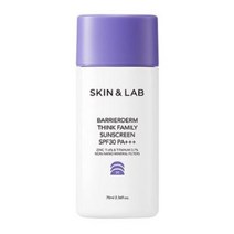 스킨앤랩 베리어덤 띵크 패밀리 선스크린, 10개, 70ml