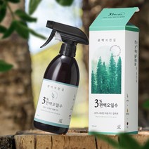 3% 편백오일 함유 피톤치드 편백수 스프레이 새집증후군 고기냄새등 잡내 제거 탈취제 500ml 1+1 ( 2개 )
