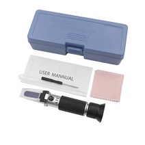 디지털당도계 과일 브릭스 측정기 자동 굴절계 설탕 농도 ATC 단맛 테스터 Homebrew 꿀 야채 범위 Brix 032, with box