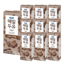 매일유업 매일두유 초콜릿, 190ml, 10개