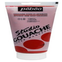 Studio Gouache PEBEO 220 ml Carmine, 1