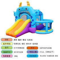 에어바운스 가정용 홈 실내 대형 놀이터 에어 미끄럼틀 물놀이 슬라이드 야외 놀이기구 유치원, J