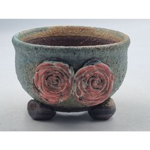 우암 수제화분 물레 꽃 다육이 도자기 화분, 1번