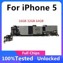 아이폰 메인보드 X XS XSM 전기종 부품 iphone 5 용 원래 마더 보드 잠금 해제 마더 보드 os 시스템이 포함 된 깨끗한 icloud 메인 보드 로직 보드 전체 칩, 64GB