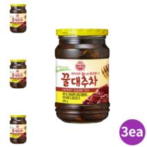 국내산 꿀대추차 500g 3개 국산 대추음료 jujube tea 대추원액 감기에좋은차 겨울 한겨울 사무실음료 사무실차 액상차 간편 대추즙 대추진액 대추액기스 대추농축액 대추엑기스