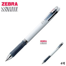 클립온 슬림 4색 볼펜 0.7 화이트 컬러볼펜 색볼펜 잘써지는볼펜 문구 부드러운볼펜 컬러볼펜 볼펜추천