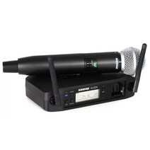 슈어 Shure GLX-D 무선 System - GLXD4 Z2 무선 Receiver W/ SM58 Handheld Mic